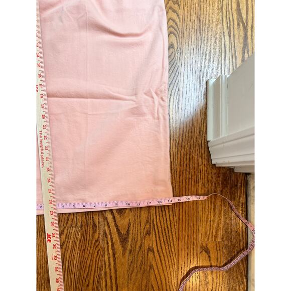 Maeve Pleated Wide Leg Pants Cotton/Tencel Neutral Pink W Sz 33 NWT - Picture 7 of 12